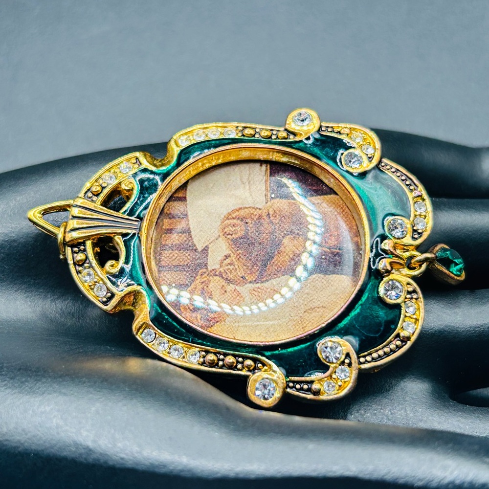 Lenox "Evening Prayer" Jeweled Pendant - Picture 5 of 16